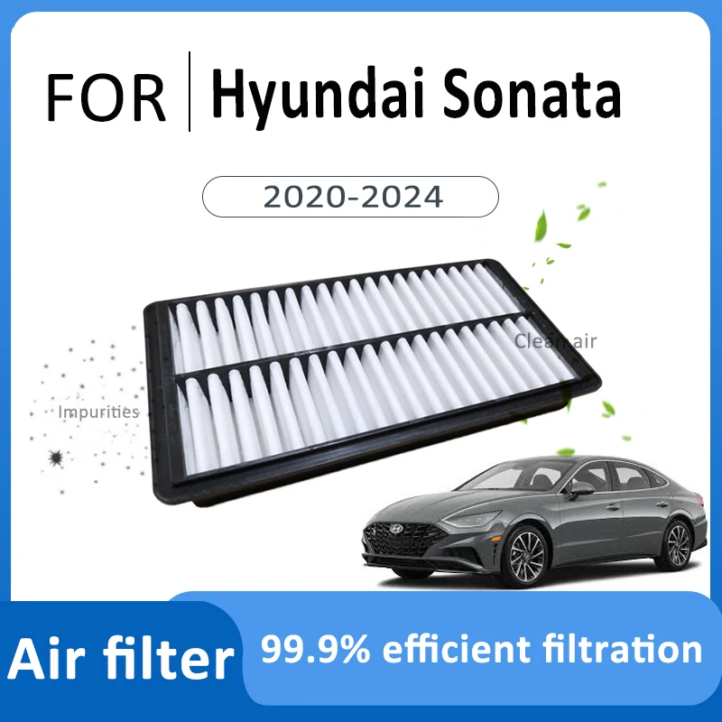 For Hyundai Sonata DN8 2020 2021 2022 2023 2024 2025 28113-L4400 Air Filter Car High Flow Filter Auto Engine Filter Accessories