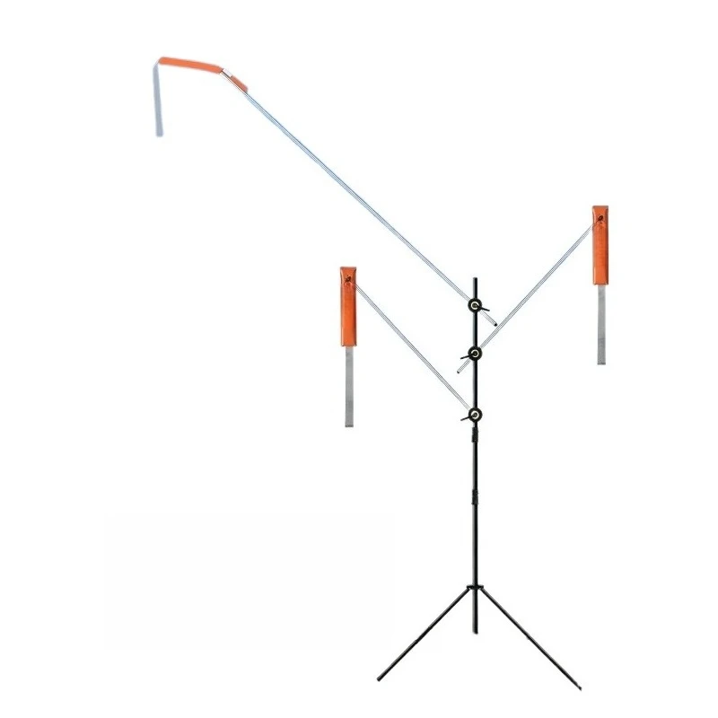 Badminton Swing Trainer, Automatic Rebound Whipping Force, Single Indoor and Outdoor Portable Bracket