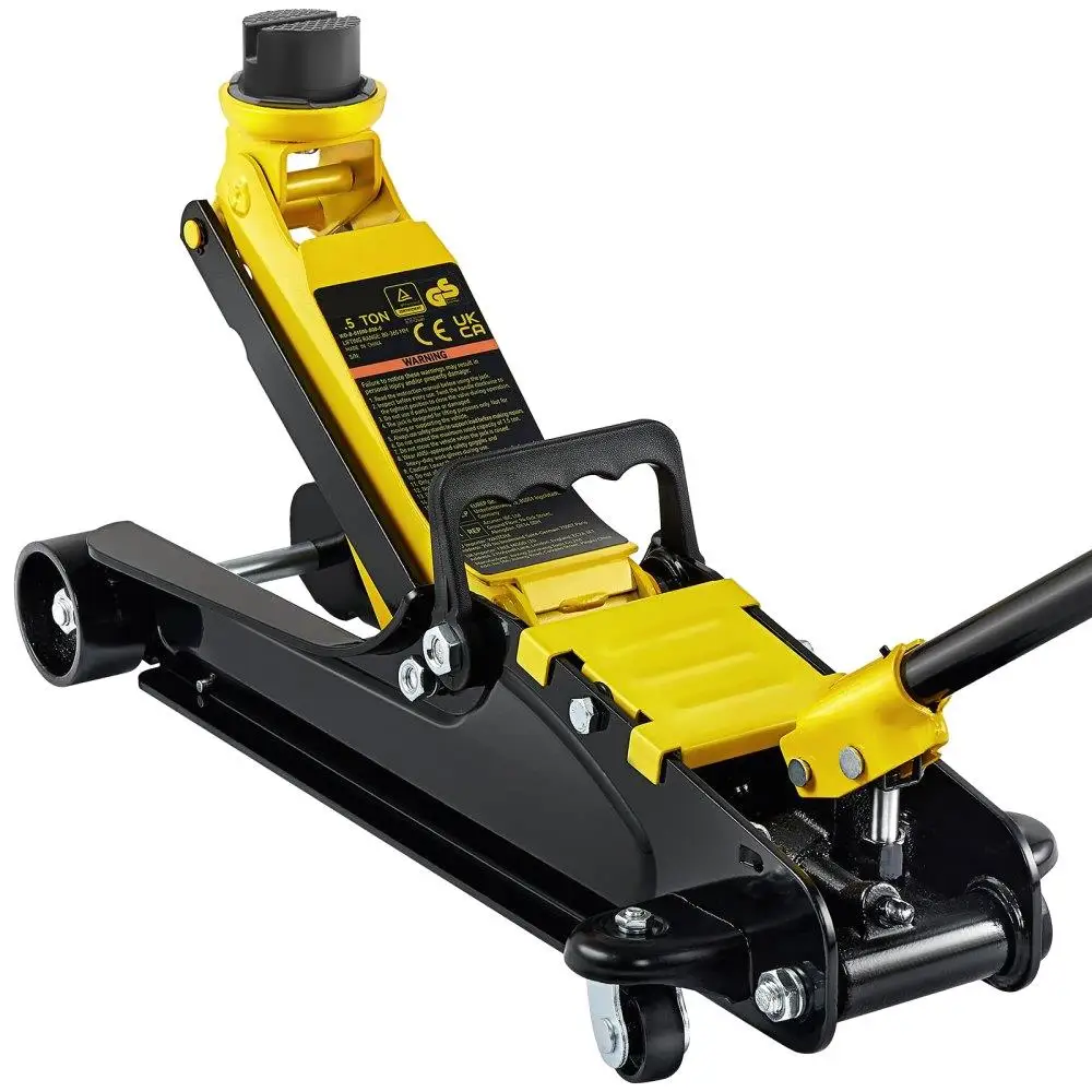 

Floor Jack, 2.5 Ton Low Profile Floor Jack, Heavy-duty Steel Floor Jack With Single Piston Lift Pump, Floor Jack Lifting
