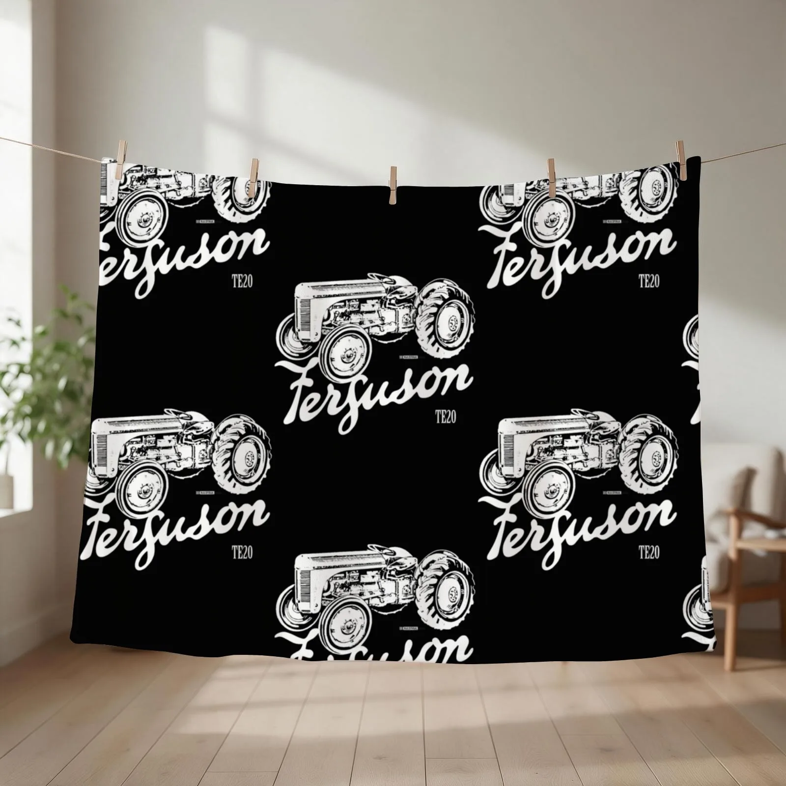 Fergusons Te20 Men Scripts And Illustrationes Throw Blanket couch cozy soft plush fuzzy picnic outdoor blanket