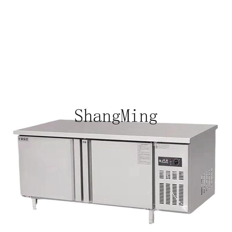 

ZYY commercial stainless steel fresh-keeping workbench hotel canteen catering kitchen fresh-keeping cabinet