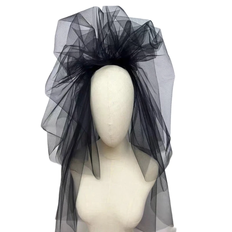 

Gothic Veil Bridal Veil Bride To Be Gift, Bridal Shower, Wedding Sheer Veil