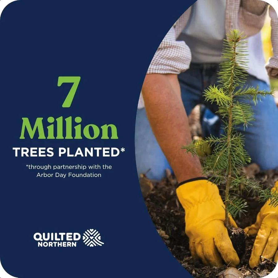 Papel higiênico ultra macio e forte, 18 rolos mega = 72 rolos regulares, 5x tecido higiênico macio premium mais forte