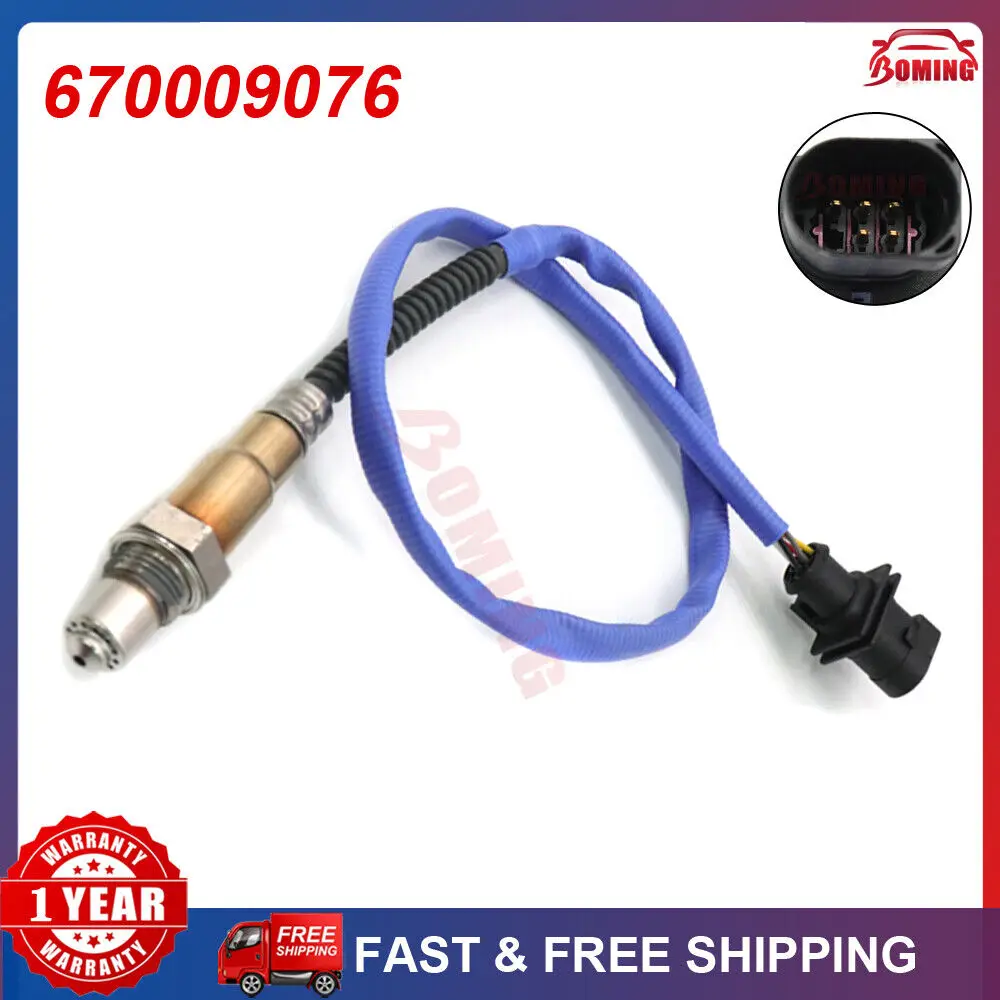 Front Air Fuel Ratio Lambda O2 Oxygen Sensor 670009076 For Alpha-Romeo GIULIA STELVIO Maserati Ghibli Quattroporte