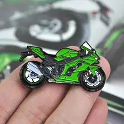 Motorcycle for Kawasaki Ninja ZX-10RR Enamel Pin