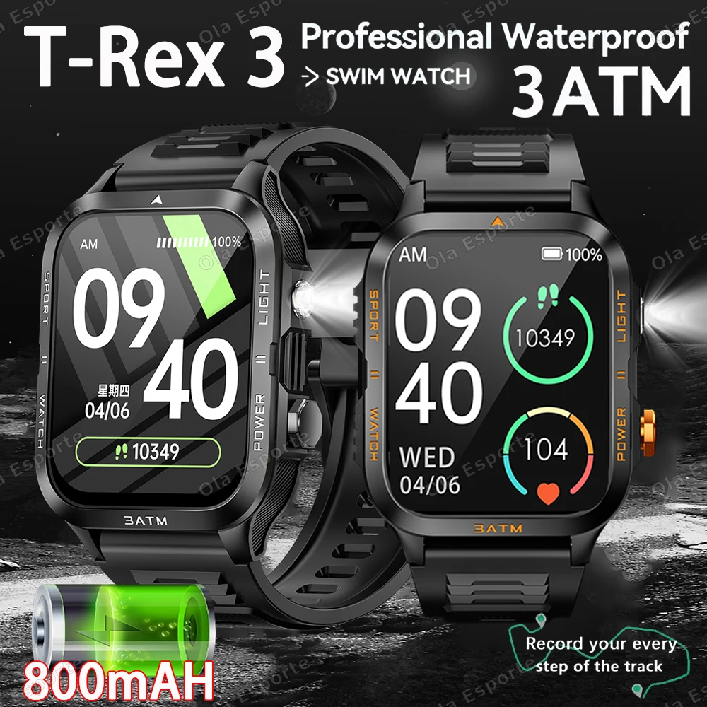 New T-Rex 3 Led Fla… - image