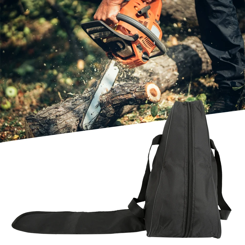 Borsa da trasporto per motosega portatile Custodia per sega a catena in tessuto Oxford impermeabile Protezione completa Borsa da trasporto per stoccaggio esterno