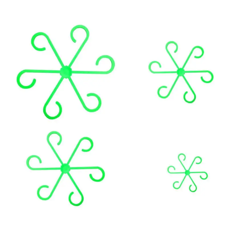 

ABUH-200PCS Держатели для стеблей растений, крючки для вьющихся растений, садовые опорные клипсы для алоказии и монстеры