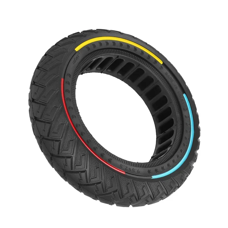 Ulip 9.5x2.5 إطارات صلبة للطرق الوعرة 9.5 بوصة إطار ممتص للصدمات بدون أنابيب لسكوتر NIU KQI3 9.5x2.3 استبدال الإطارات