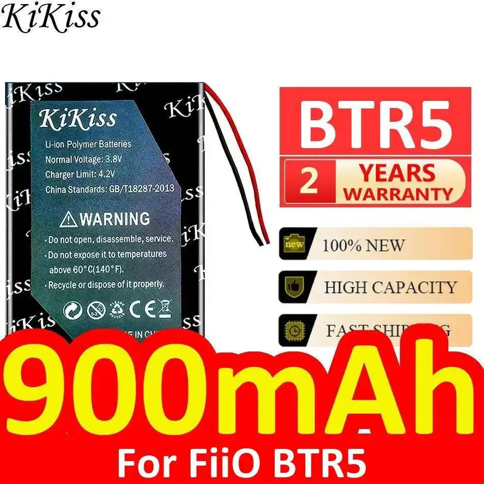 Premium Replacement 900mAh Earphone Battery For Fiio BTR5 Earphone