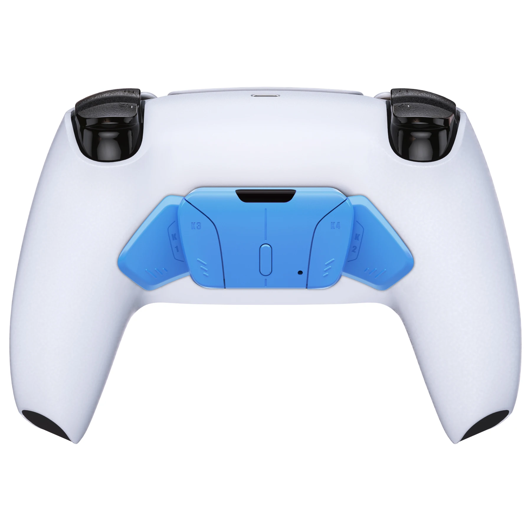 eXtremeRate Replacement Redesigned K1 K2 K3 K4 Back Buttons Housing Shell for ps5 Controller, RISE4 Remap Kit - 19 colors