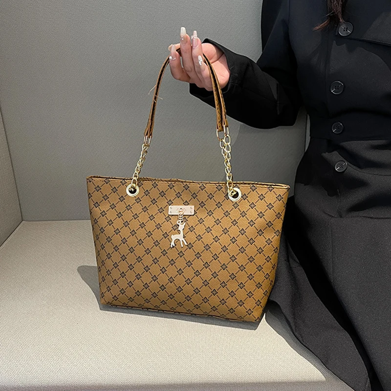 2024 Herbst und Winter Neue Presbyopie-Handtasche Schultertasche Große Kapazität Einkaufstasche Damentasche – Detail 10