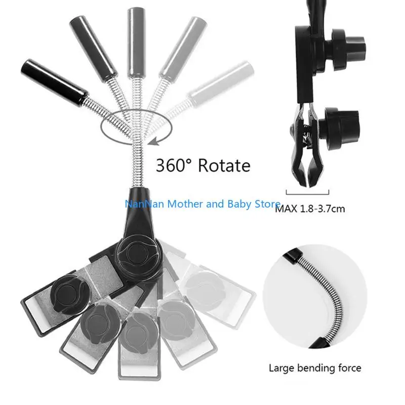 

Adjustable Sun Shade Pram Parasol Stroller Waterproof Sunproof UPF50+ Umbrel