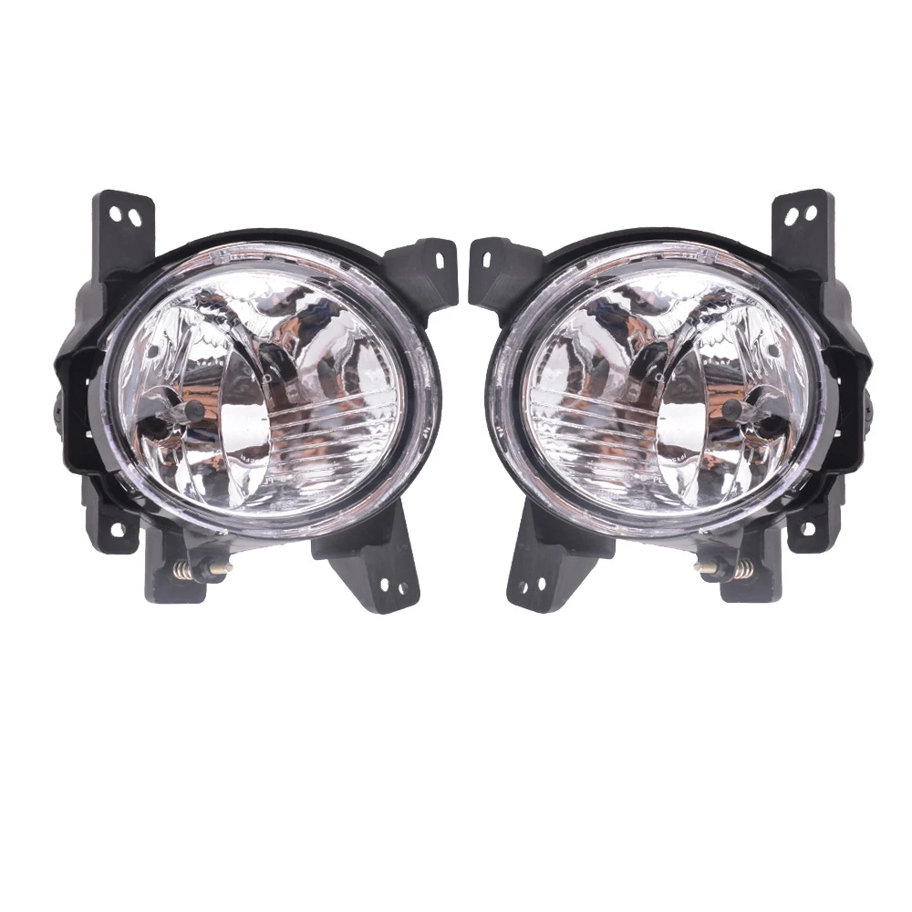 1Pair Front Bumper Fog Light Lamp Daytime Running Lights Driving DRL Light for Hyundai Santafe 2.4 2010 2011 2012