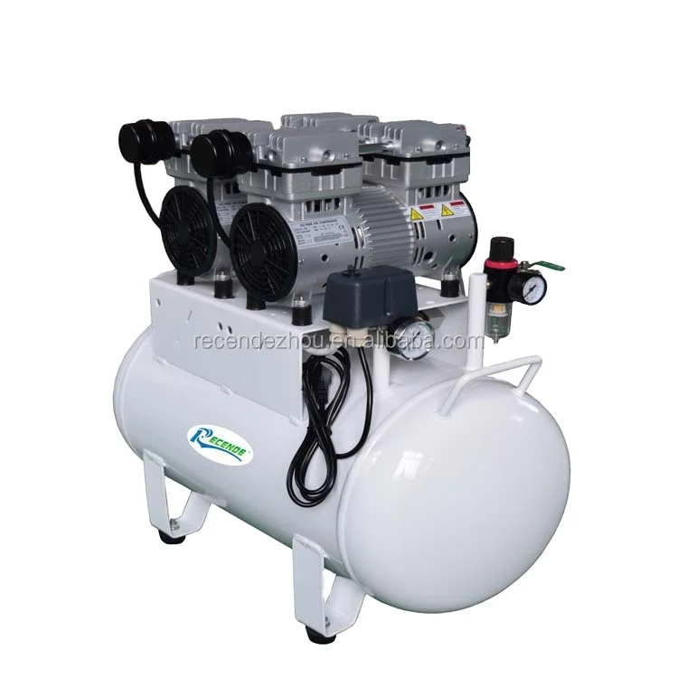 den tal suct-ion machine Oil-less Air Compressor Silent Portable Oil Free Medical den tal Air Compressor