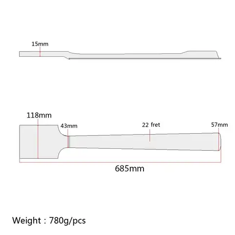 10 best sales भुना हुआ मेपल नेक स्ट्रैट - №9