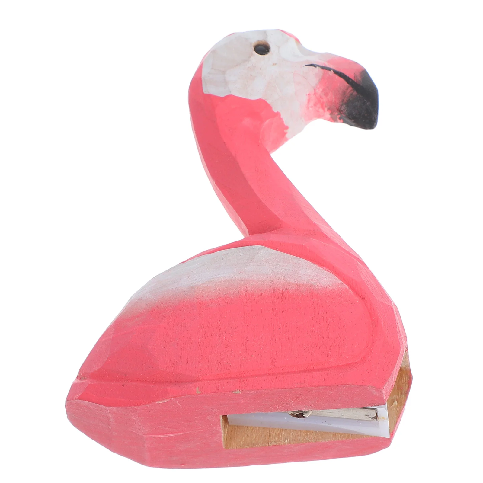 

Manual Wooden Flamingo Pencil Sharpener for Portable Cute School Supplies Small Handheld Desk Stationery Sharpener