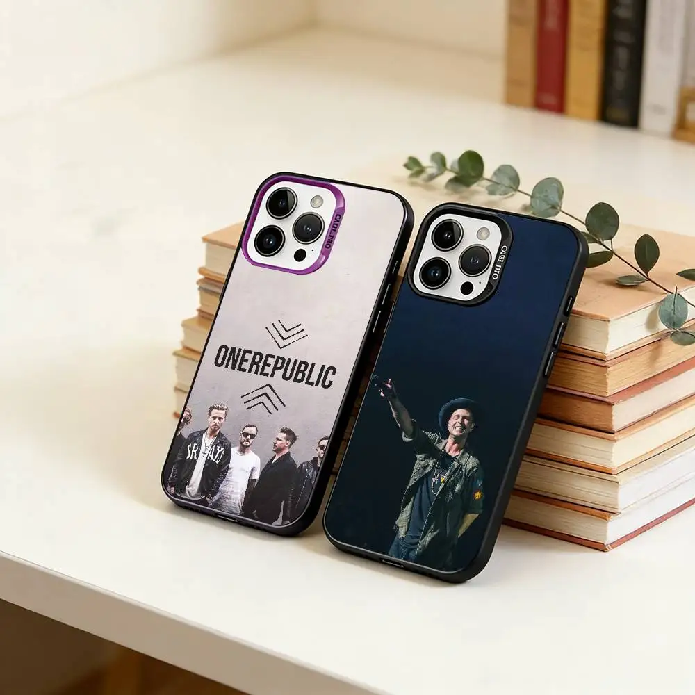 

OO-OneRepublic Phone Case For iPhone 17,16,15,14,13,12,11 Plus,Pro Max,XS,Colorful Silver Phone case Funda Cover