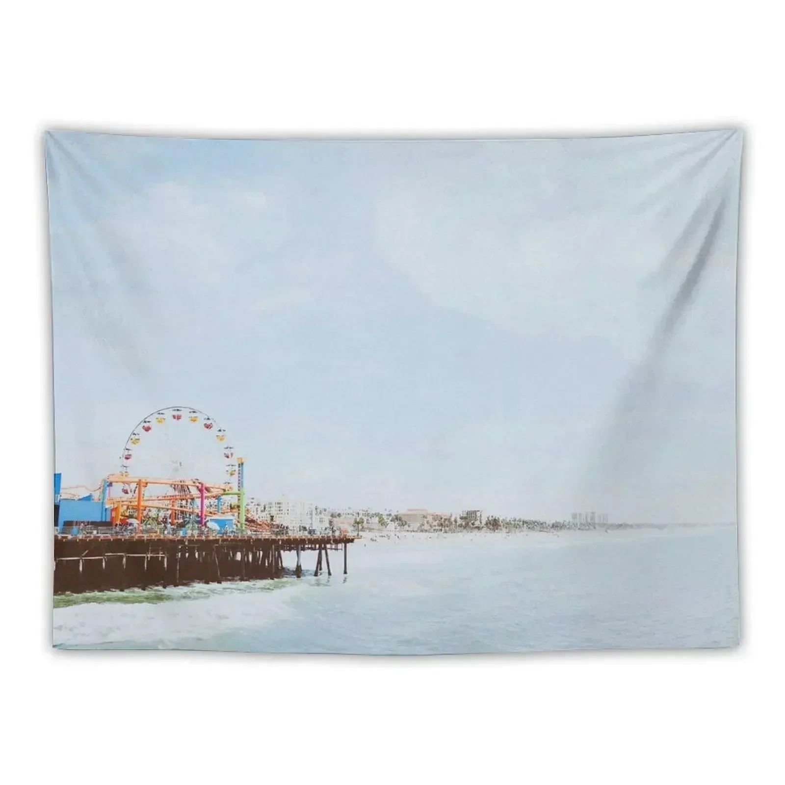 

santa monica ii / california Tapestry For Bedroom Custom House Decor Wall Carpet Tapestry