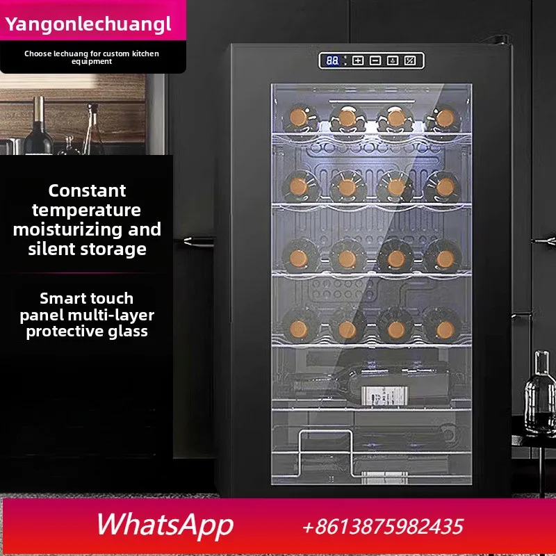 LH wine cabinet constant temperature household wine cabinet living room large capacity high-end display cabinet