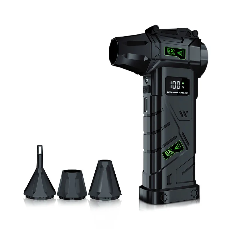 

Многофункциональная беспроводная воздуходувка 9999888RPH, 200 Вт, высокая мощность, аккумулятор 10000 мАч, LED-дисплей, фонарь и функция Power Bank