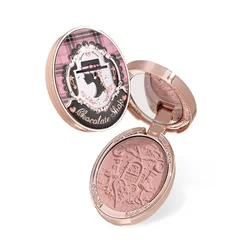 Flower Know Chocolate Shop Embossed Blush Brown Pink Blusher powder Waterproof Long Lasting Palette De Matte Blushs