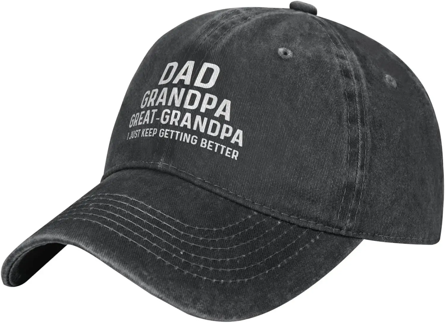 Funny Hat Dad Grandpa Great Grandpa I Just Hat for Women Dad Hat with Design Hat