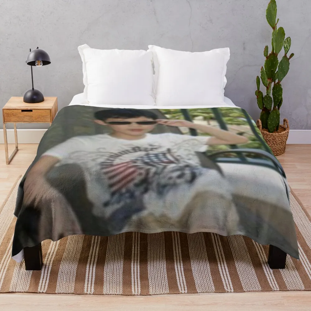 

chenle nct predebut Throw Blanket Foldable Soft Warm Blanket for Outdoor Use