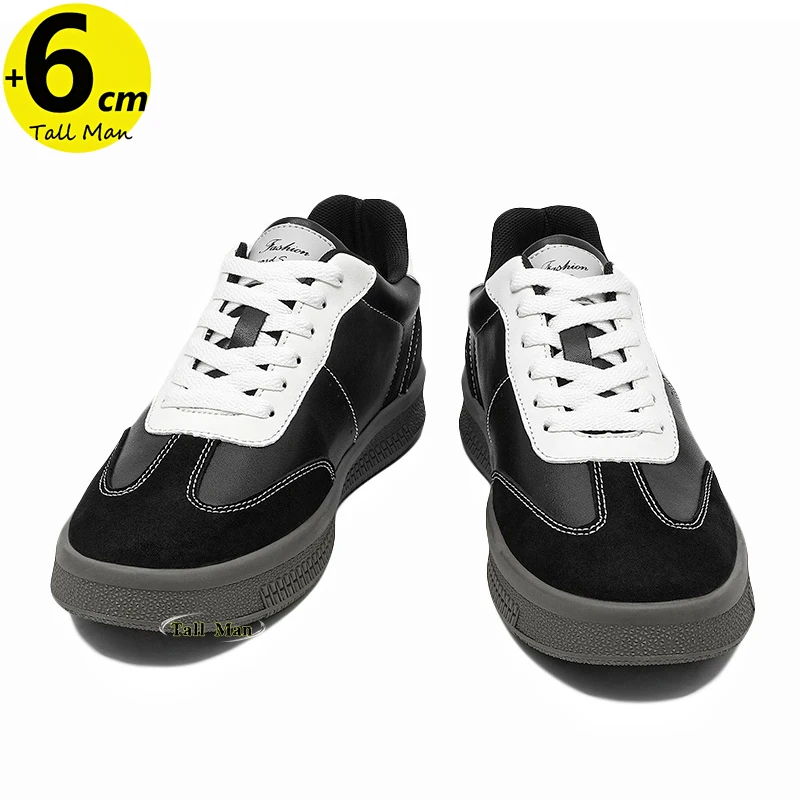 

Men's Chunky Sneakers Booster Height Increasing 6CM Casual Sneakers Plus Size 38-46