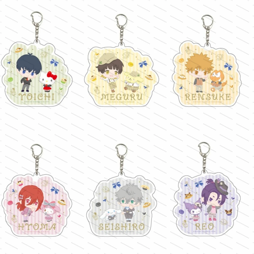 

Anime BLUE LOCK Acrylic keychain as a gift for friends, a desktop decoration Fan gift Birthday present 6CM