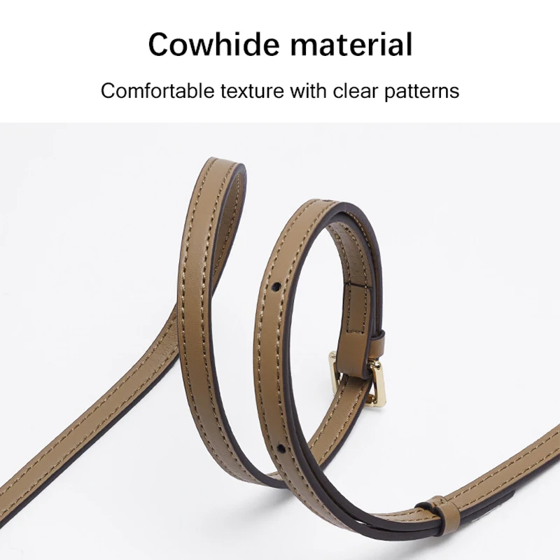 EverToner Leather Purse Strap Replacement Crossbody Handbag Long Adjustable Strap For ca-ch Rowan 18 Bag Accessories