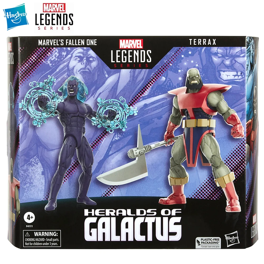 

[In-Stock] Hasbro Marvel Legends Series Heralds of Galactus (Fallen One & Terrax) 15cm 2-Pack Collectible Anime Figure Model Toy