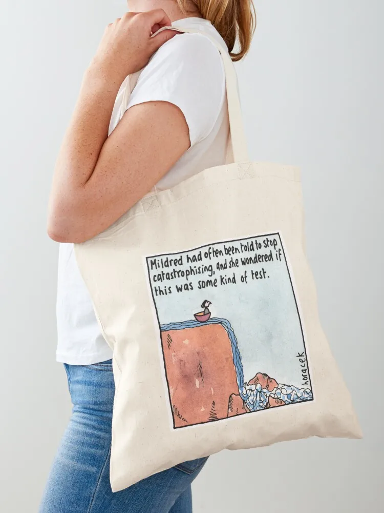 

Mildred catastrophising Tote Bag Canvas shoulder bag hand bag large size bags bags luxury women