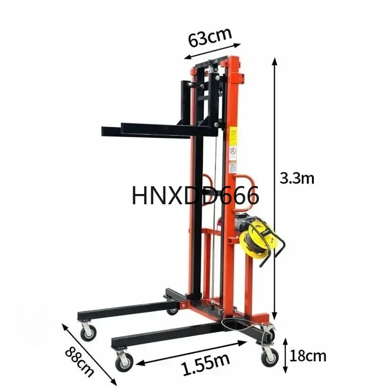 

220v ventilation duct electric lift crane fire protection air conditioning installation hoist double-arm platform