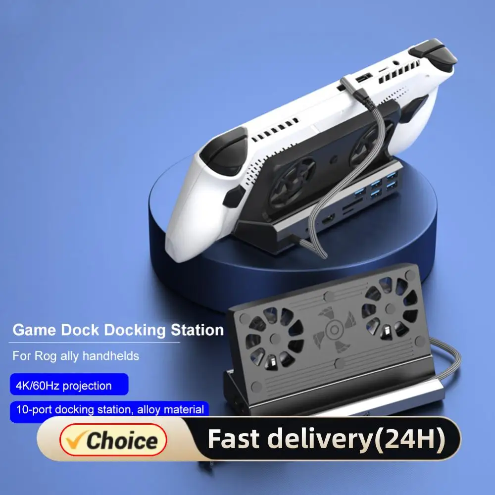 

Док-консоль-концентратор HDMI-совместимая док-станция USB C 4K 60 Гц Док-станция Gigabit Ethernet 1000 Мбит/с PD 100 Вт RJ45 для Steam Deck