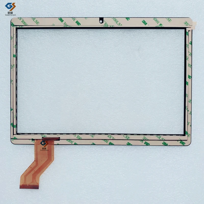 Baru 10.1 Inci Hitam P/N WWX329-101-V0 FPC SLR Tablet PC Layar Sentuh Kapasitif Sensor Digitizer Panel Kaca Eksternal