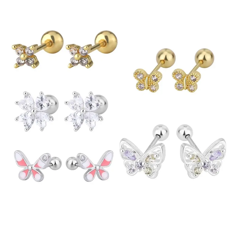 الإبداعية الجسم مجوهرات وأقراط الحلو الغضروف اللولب الغضروف مربط لامعة القرط