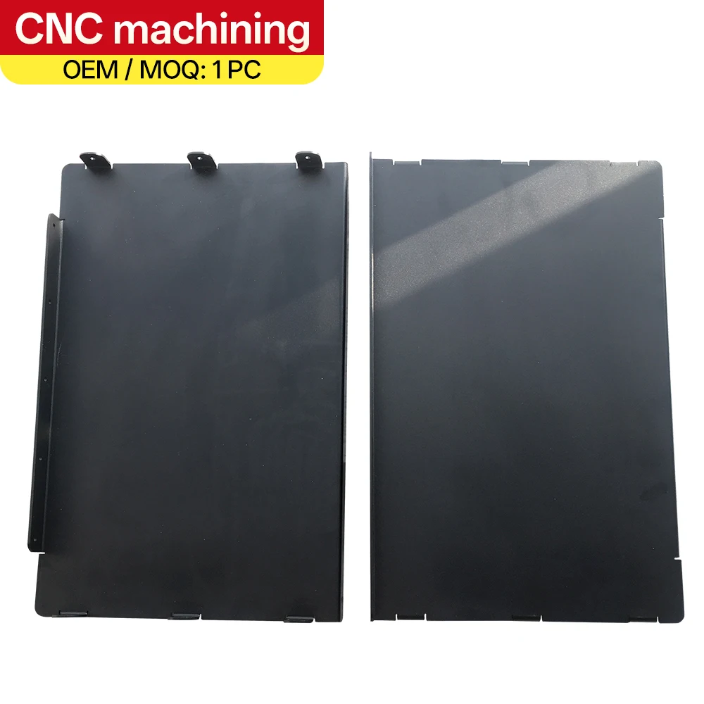 

Изготовление листового металла с ЧПУ на заказ, изогнутые детали из нержавеющей стали 304 с обработкой чернения, соединители промышленного оборудования Mecha