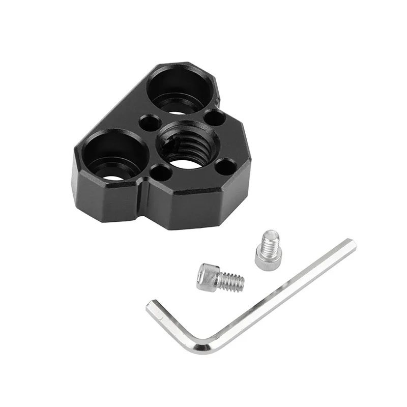 

Anti-deflection 3/8 screw Alley positioning hole adapter camera photography expansion accessories 3351