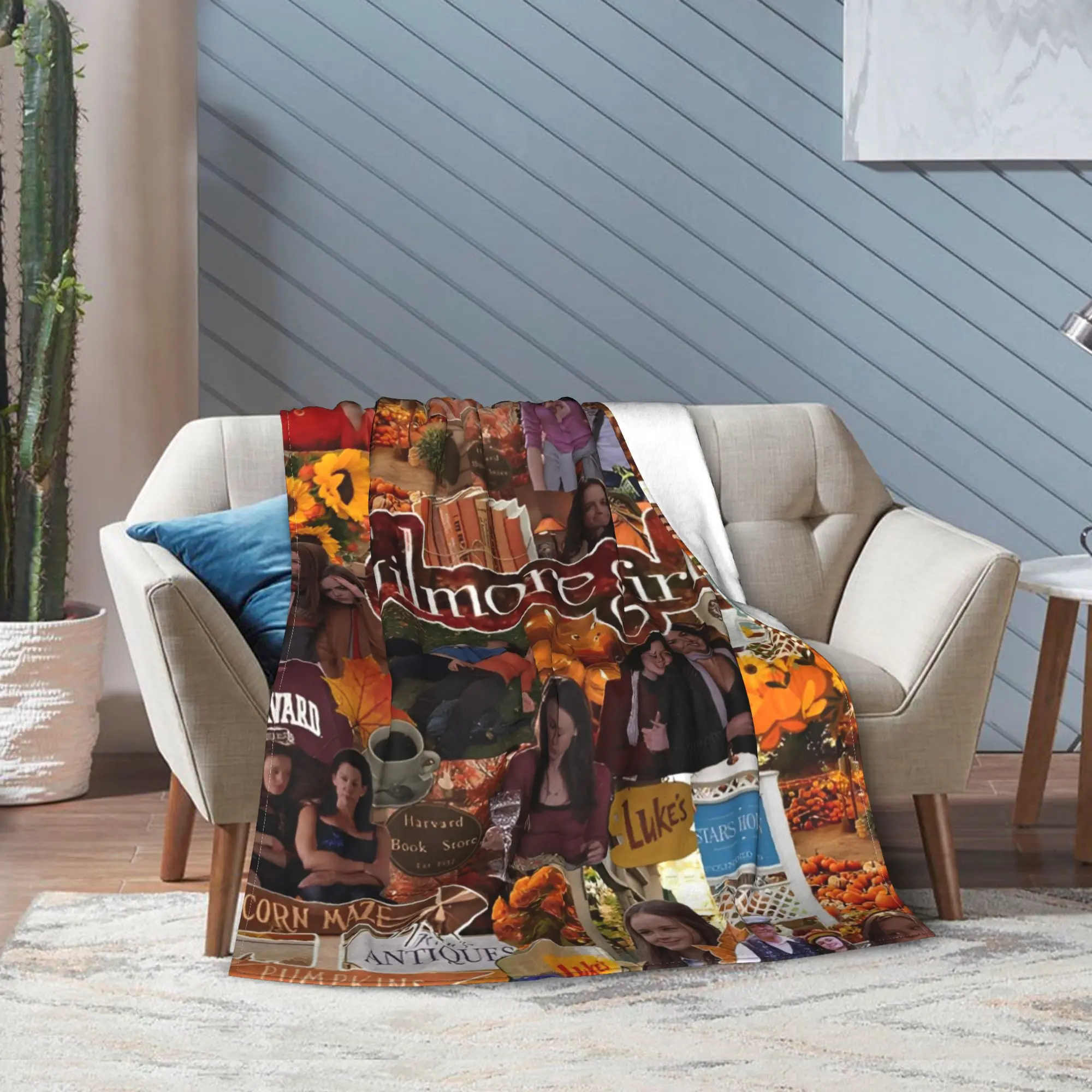 Gilmore Girls Blanket Multi-size Super Soft Cozy  Throw Blankets for Sofa Couch and Bed