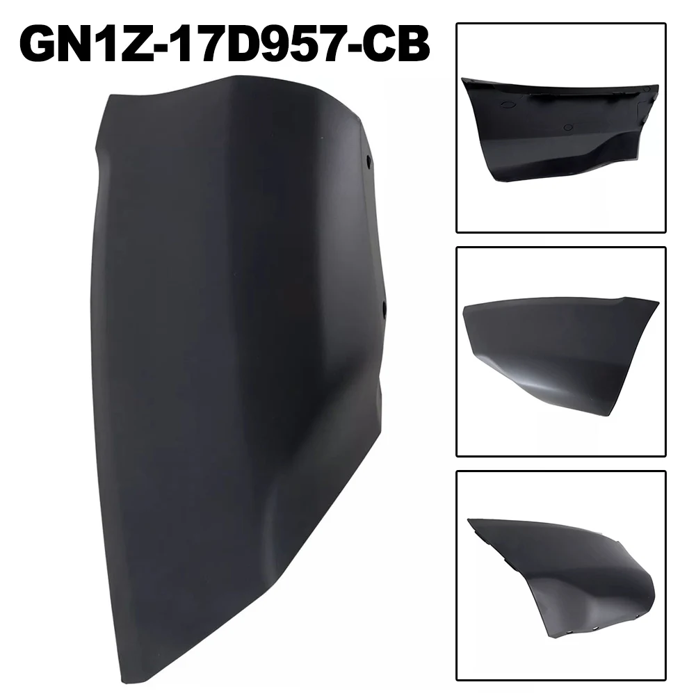 Moldura de Esquina de Parachoques Delantero Izquierdo para Ford Ecosport 2018-2022 GN1Z-17D957-CB, Pieza de Repuesto de Moldura Exterior Negra de ABS