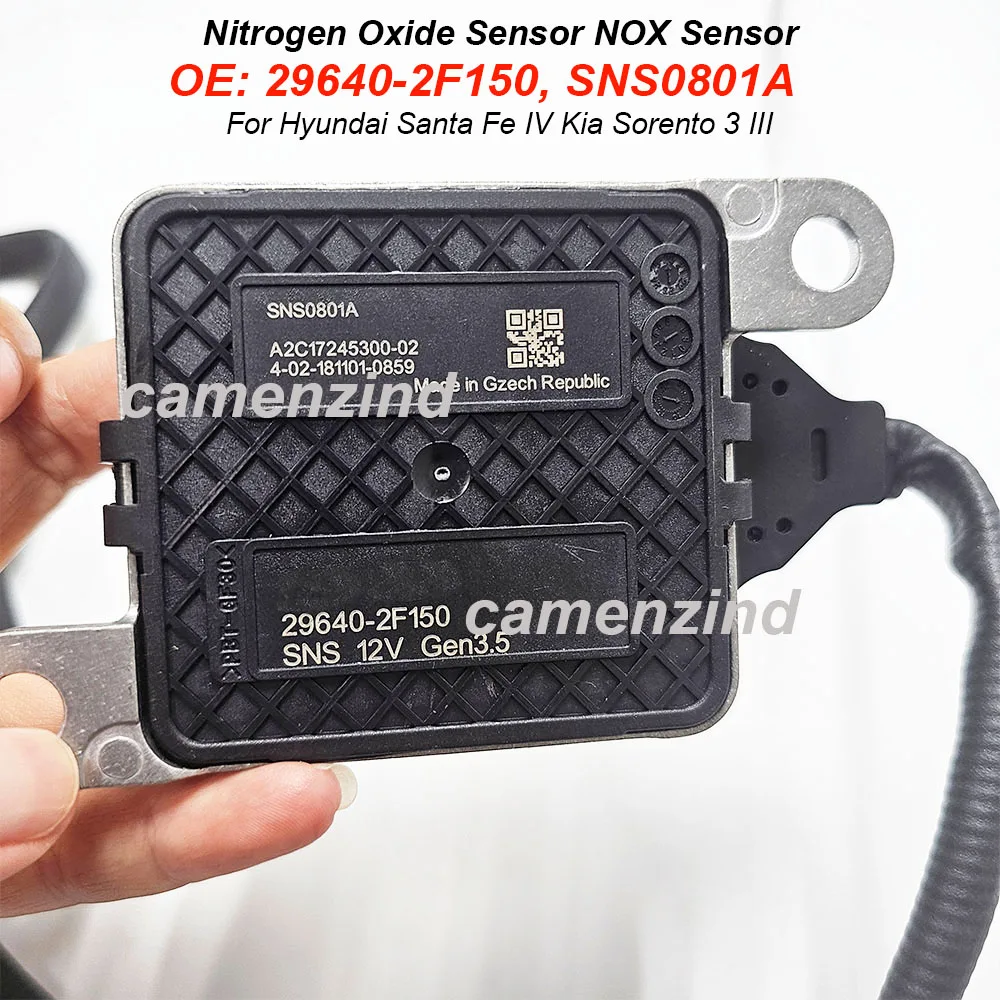 

Датчик оксида азота (NOx) 29640-2F150 SNS0801A для Hyundai Santa Fe IV, Kia Sorento III UM 2.0 2.2 CRDi