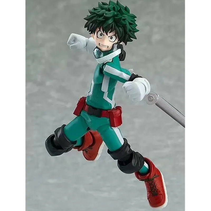 14.5cm Anime My Hero Academia Figure Midoriya Izuku Action Figure Figma 323 Pbv Model Deku Statue Collectible Desk Ornaments Toy