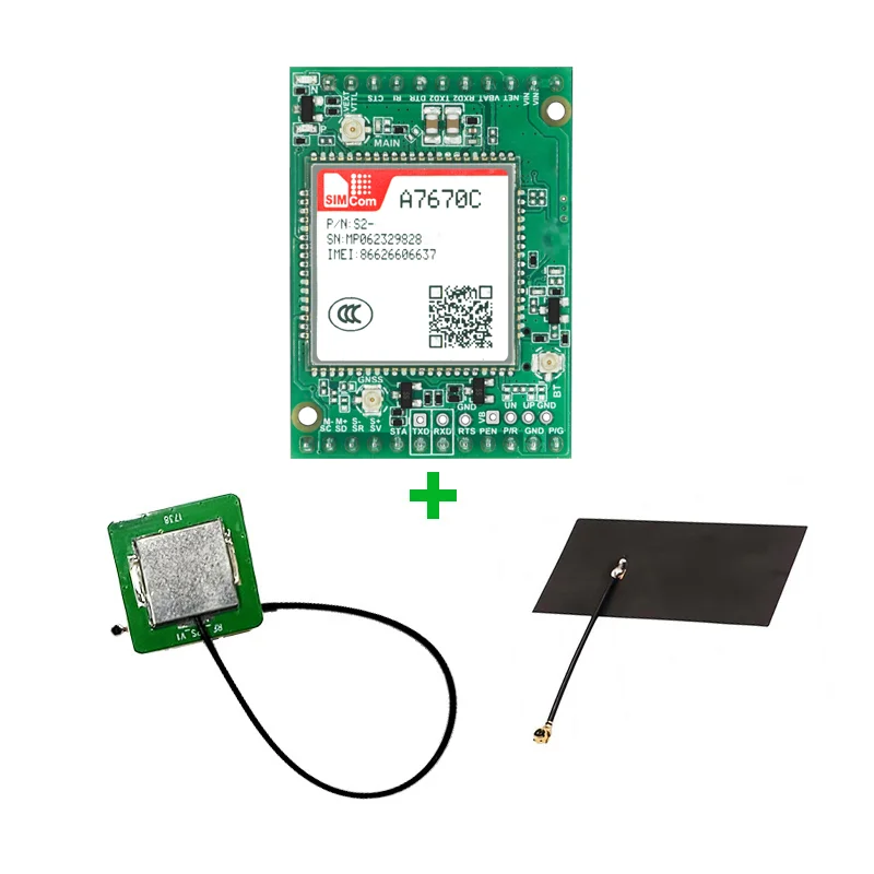 Płyta rozwojowa A7670C-MANS SIMCOM LTE CAT1 + 4G + 2G + głos + GNSS