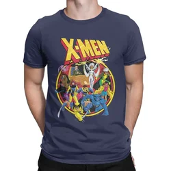 Marvel X-Men Animated Series Retro 90s Men TShirt Cotton Clothing Short Sleeve Round Neck Tee Shirt Printing T-Shirts