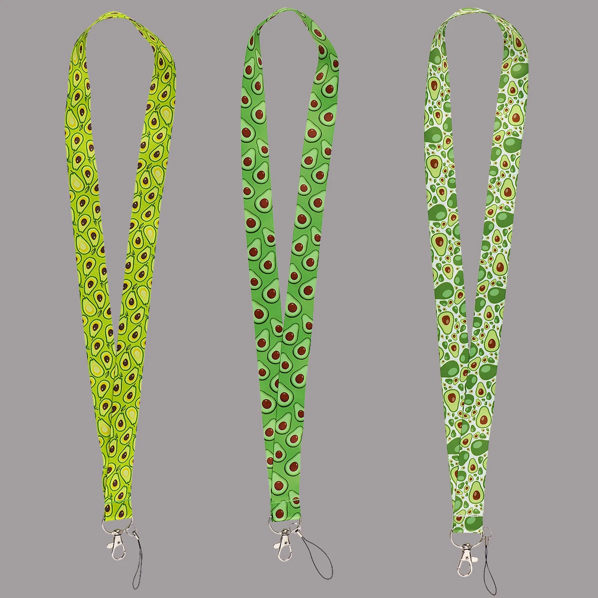 

Avocado Patterns Lanyards for Keys Neck Strap Gym Lariat Cell Phone Straps Hanging Rope Keychain Jewelry Accessories