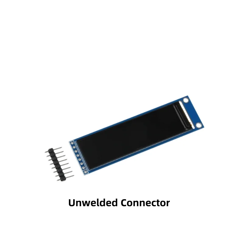 2.25-Inch TFT LCD Display Module ST7789 Full-View LCD SPI Color Screen 8-Pin Connector Blue Panel 76*284mm