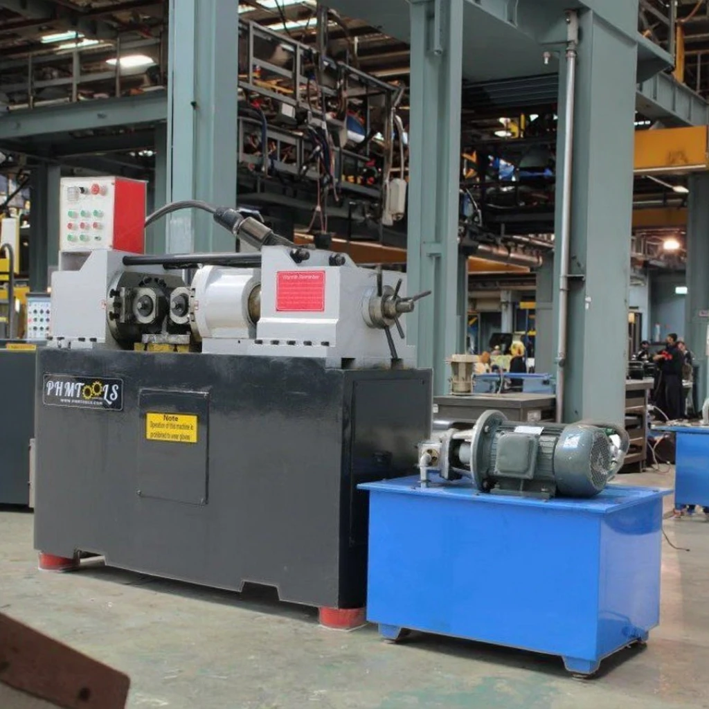 Powerful Manufacturer of Automatic Steel Bar Thread Rolling & Screw Making Machine with Gearbox and Motor High Capacity