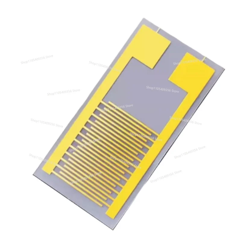 Flexible PET Interdigital Electrode Capacitance Array Gas Bio-Humidity Sensor Chip Smart Wear