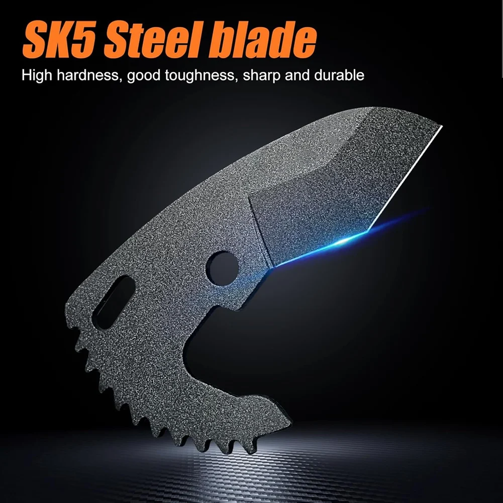 FO-PVC-Rohrschneider, Ratschen-PVC-Rohrschneidewerkzeug für Heimwerker, Klempner, Elektriker und Automatische Mechaniker